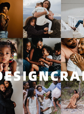 大师级Lightroom预设MELANATED复古黑化胶片色调人像婚礼LR滤镜PS