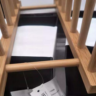 国内宜家代购奥比特盘子架竹厨房用品砧板收纳架锅盖收纳济南
