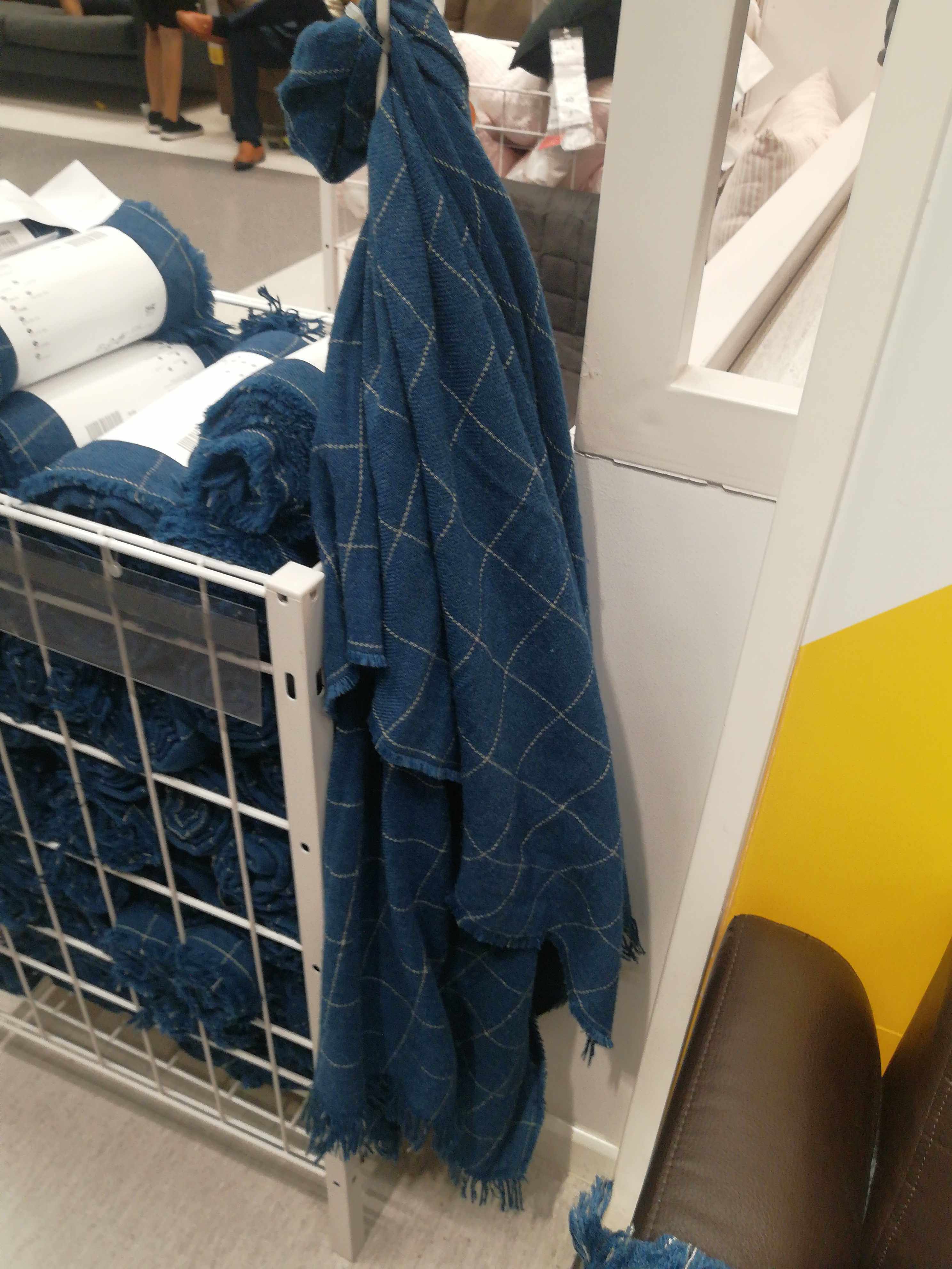 빅세일 국내 이케아 구매 워크로그 라운지 담요 블루 담요 및 털 담요 에어컨 담요