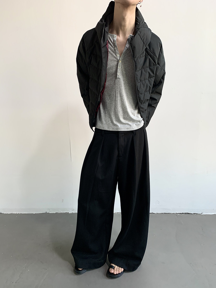 MION Lyocell Tencel Henley: Brisbane Beach Softness, Unisex - Product image 2