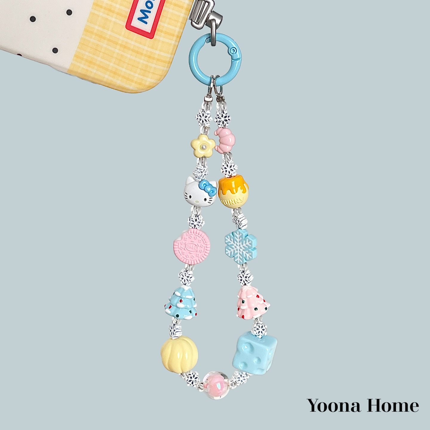 圣诞节氛围感Kitty手机链挂绳