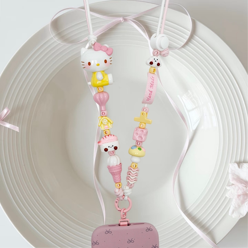 HelloKitty萌粒多巴胺手机挂绳