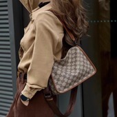 法国MK&ins潮流女包包通勤休闲高级感女士通勤单肩洋气小众斜挎包