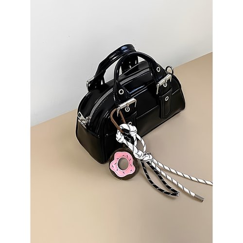 MK DA女包2025新款小众设计百搭手提波士顿包时尚质感单肩斜挎包