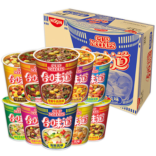 日清合味道速食方便面