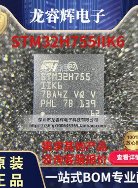 龙睿辉 STM32H755IIK6﹝IC MCU 32BIT 2MB FLASH 176UFBGA﹞芯片
