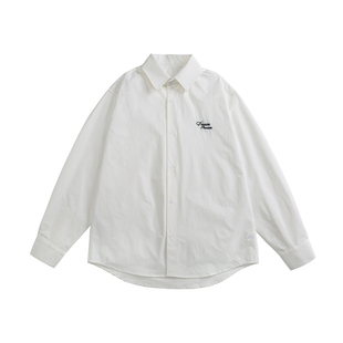 春季刺绣长袖衬衫男外套（控价148）D248-91313-P95