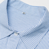 春季上新男士贴布拼接条纹长袖衬衫MS32-P90，男装衬衫，电商D248