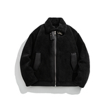 冬季男士颗粒绒皮毛一体外套D248-28679-P230，男装棉衣，电商D248