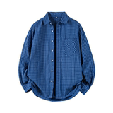 春季上新格子长袖衬衫外套MS39-P90，男装衬衫，电商D248