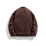 冬季男士颗粒绒皮毛一体外套D248-28679-P230，男装棉衣，电商D248