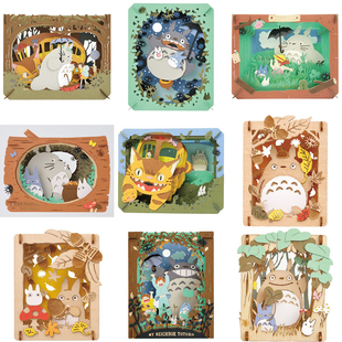 ensky龙猫吉卜力工作室PAPER THEATER纸剧场宫崎骏三鹰之森美术馆