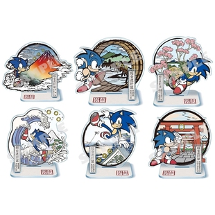 SEGA刺猬索尼克 和SONIC系列 赤富士之图 迷你亚克力立牌