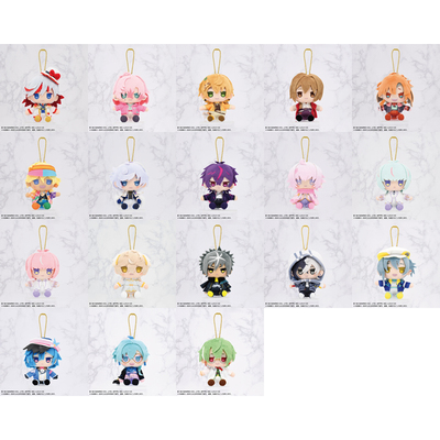 Nui三丽鸥Fragaria Memories毛绒挂件骑士团人形企划凯蒂猫美乐蒂