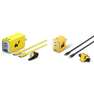 日本限定Anker宝可梦65W USB快充充电器 皮卡丘联名款