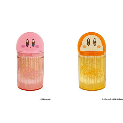 TOMAN星之卡比Kirby瓦豆鲁迪款便携棉签盒