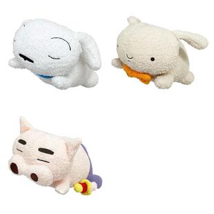 双叶社 蜡笔小新 小白肥嘟嘟左卫门 挨揍兔子 毛绒