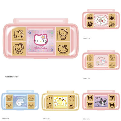 BEVERLY三丽鸥HelloKitty迷你印章Set茉莉兔美乐蒂大耳狗布丁狗