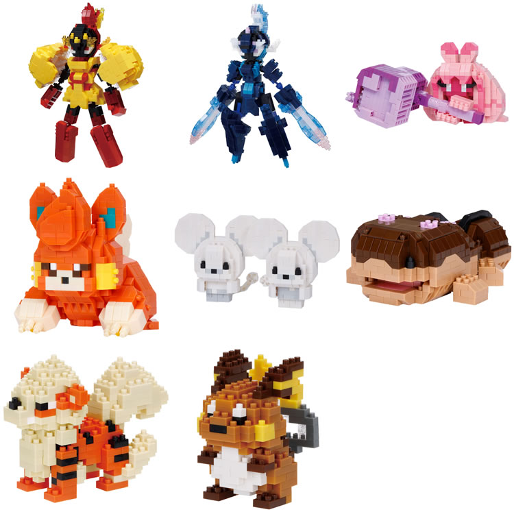 日本NBPMR04拼装积木nanoblock