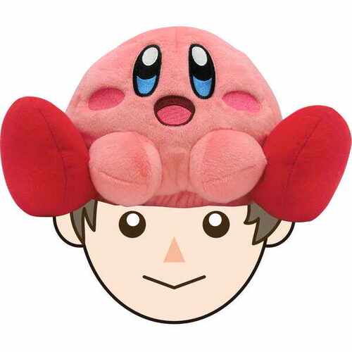 Kirby再版星之卡比毛绒帽子
