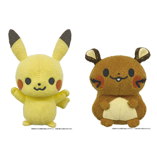 SEGA宝可梦皮卡丘咚咚鼠monpoke婴儿铃铛毛绒
