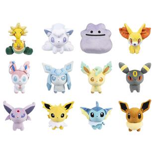 再版 美版宝可梦Dolls系列雷鸟龙冰六尾百变怪火狐狸毛绒仙子伊布