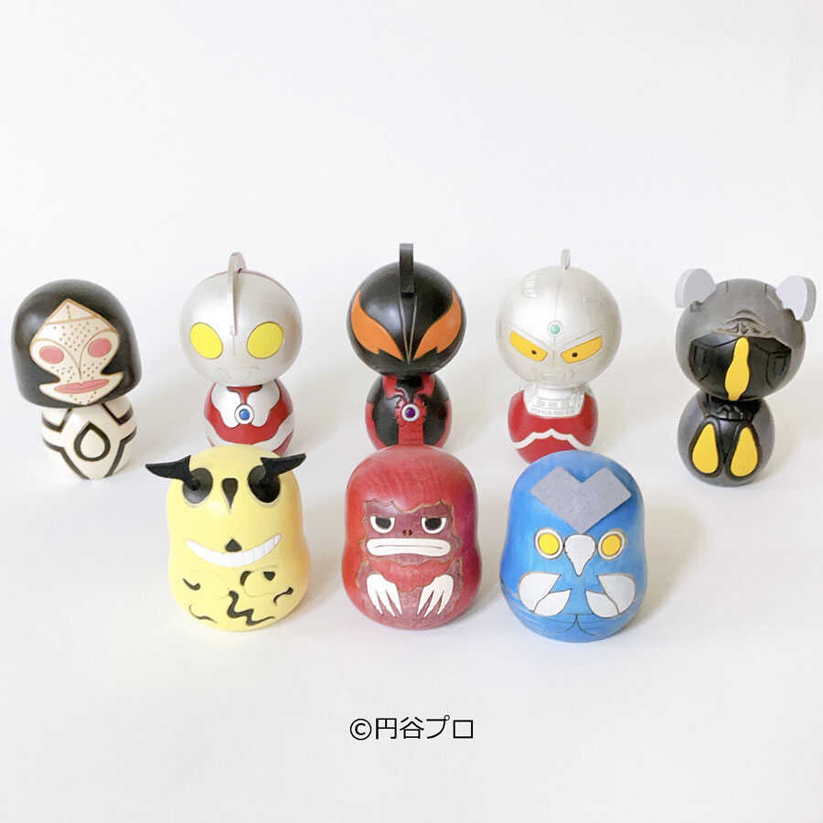 卯三郎日本奥特曼系列达摩木偶