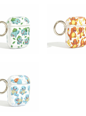 美版Skinnydip宝可梦中心妙蛙种子小火龙杰尼龟AirPods耳机保护套