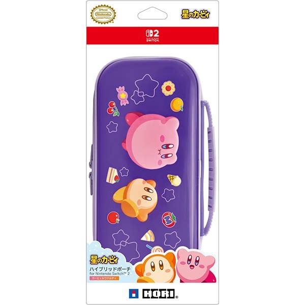 HORI星之卡比任天堂Nintendo Switch NS2混合材质收纳包 瓦豆鲁迪图片