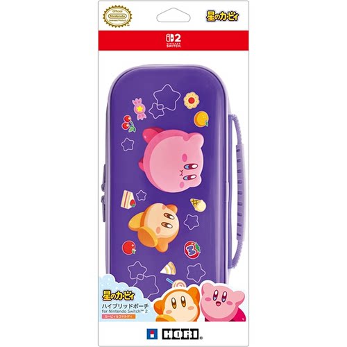 HORI星之卡比任天堂Nintendo Switch NS2混合材质收纳包 瓦豆鲁迪