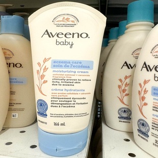 加拿大Aveeno Baby Eczema Care艾维诺宝宝sz护理保湿霜166ml