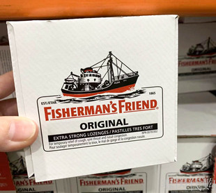 加拿大直邮Fisherman's Friend 渔夫之宝润喉糖22粒/袋X8袋