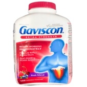 加拿大原装 Gaviscon嘉胃斯康咀嚼片150粒混合水果味