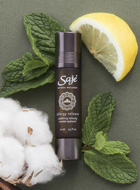 加拿大SAJE莎爵Allergy Release舒缓过敏精油滚珠棒10ml包邮