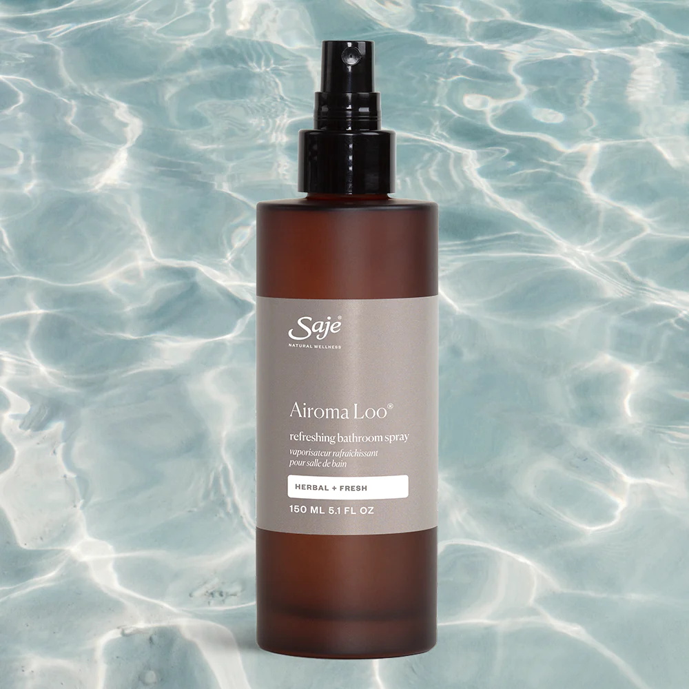 加拿大原装SAJE莎爵AIROMA LOO卫生间精油室内喷雾150ml