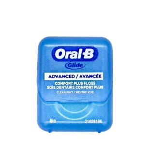 加拿大ORAL-B欧乐B牙线Glide扁线40m/盒薄荷味牙线试用装