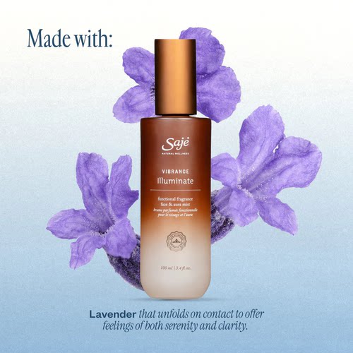 加拿大原装Saje莎爵VIBRANCE ILLUMINATE薰衣草精油喷雾100ml