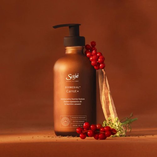 加拿大SAJE莎爵DERMEDIAL CARROT檀香胡萝卜籽复方精油乳液240ml