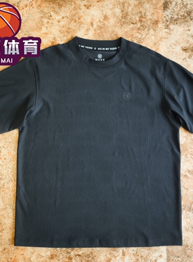 李宁韦德系列WADE男士夏季宽松透气速干短袖T恤AHSV811