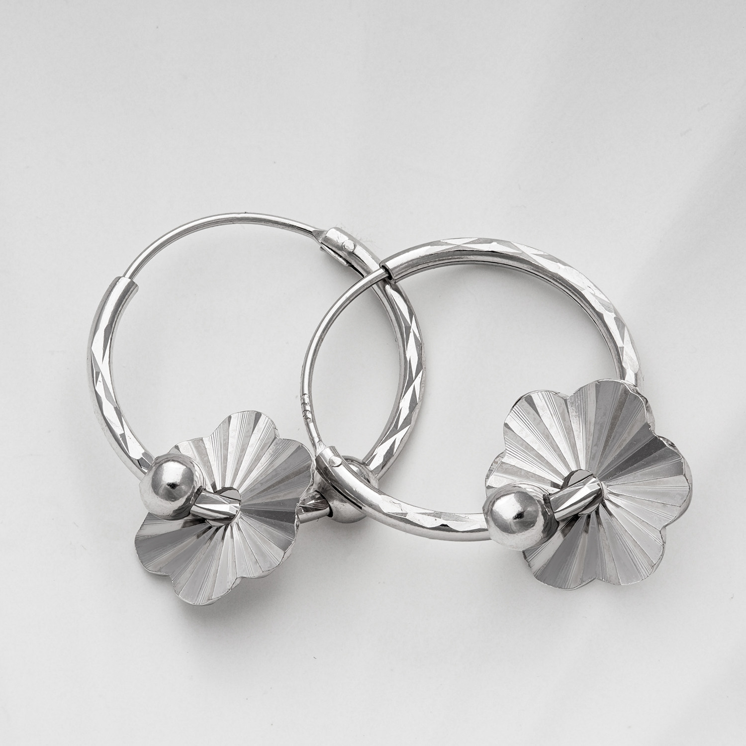 穿珠穿花耳圈925纯银饰耳饰耳坠耳环精致气质文艺清新女一款多戴,饰品/流行首饰/时尚饰品新,耳环,淘宝优惠券,粉丝福利购,淘宝优惠卷