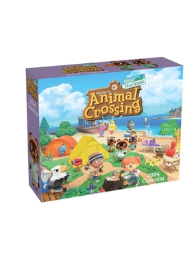 现货Animal Crossing: New Horizons 2024 Calendar动森日历原装