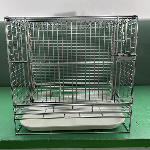 304不锈钢蜜袋鼯笼鹦鹉小型猫狗宠物笼饲养外出折叠小号31*23*30