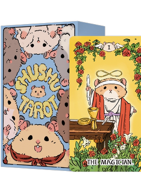 正版鼠鼠塔罗塔桌游卡罗牌韦特系可爱风罗牌塔tarot