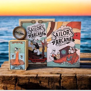 s Arcana tarot 进口大力水手塔罗牌复古可爱风卡罗牌Sailor 正版