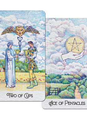 正版进口经典重现塔罗牌韦特系新手Rediscovered Classic Tarot