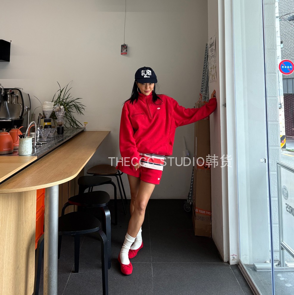 韩货代购26早春 连帽拉链宽松版卫衣 短裤 休闲两件套,女装/女士精品,时尚套装,淘宝优惠券,粉丝福利购,淘宝优惠卷