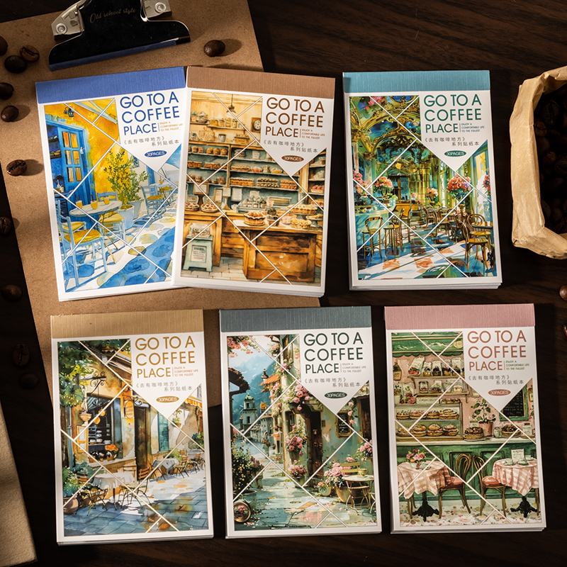 30张手帐分镜贴纸本双材质