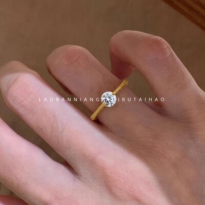 小红书中古爆款戒指！有开口闭口