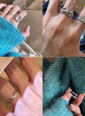 小红书中古爆款戒指！有开口闭口