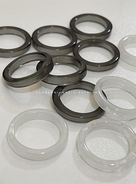 韩代同款黄铉辰felix李龙馥辰菲树脂戒指小众简约尾戒ins指环A13